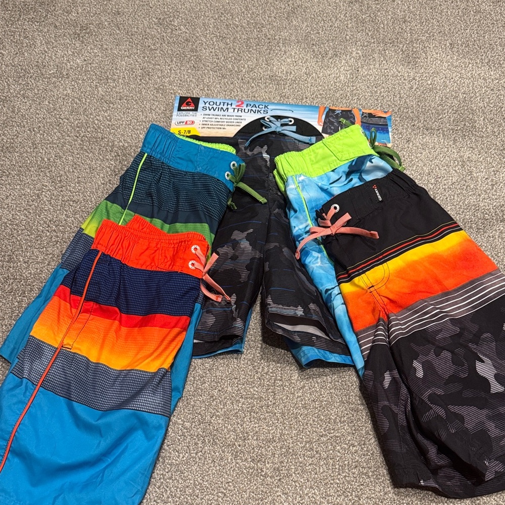 Bundle Gerry Colorful Youth Swim Trunk